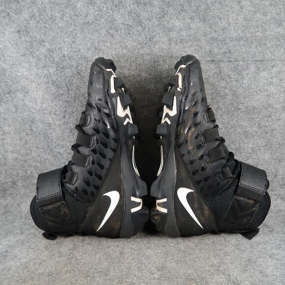 Nike Shoes Mens 8 Football Cleats Force Savage Shark 2 Black White Hook N Loop main image 11